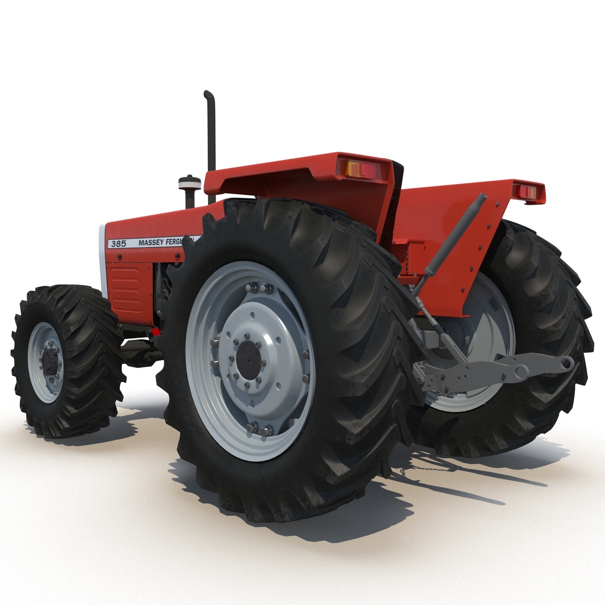 3d Model Tractor Massey Ferguson 385 6265