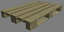 wood pallet set 3ds