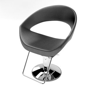 3d modern barber chair
