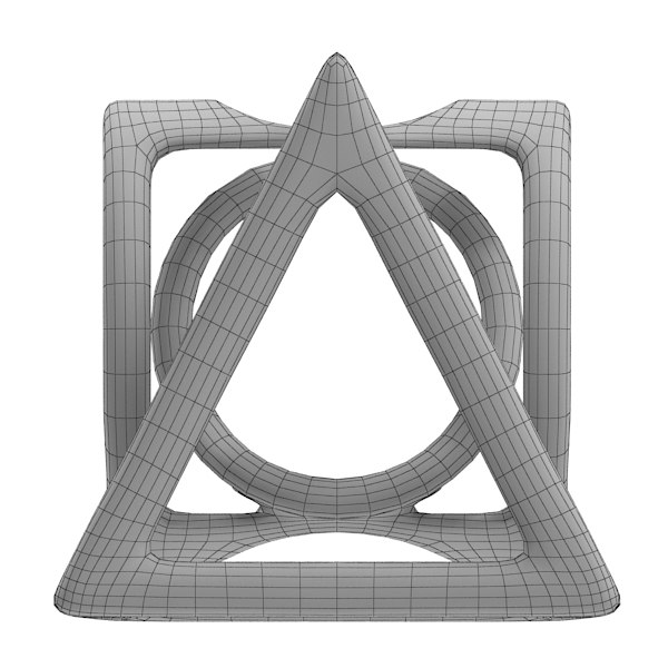 free printing modelled 3d model