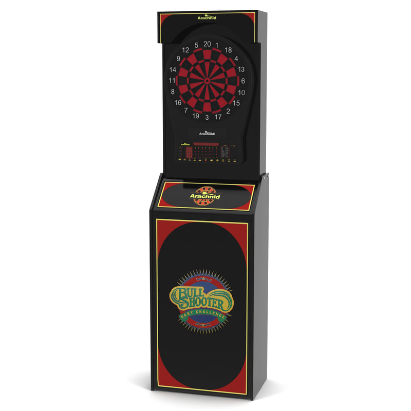 electronic dartboard machine 3d model