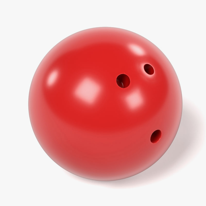 3d model bowling ball
