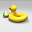 duck float 3d model