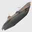 submarine leonardo da vinci 3d max