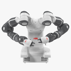 max abb yumi robot rigged