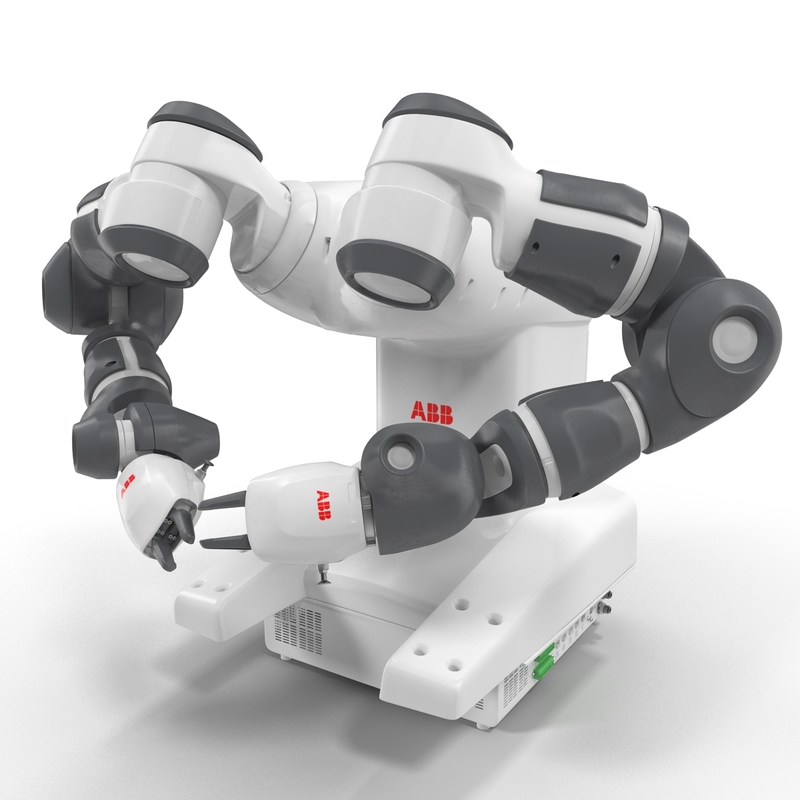 max abb yumi robot rigged