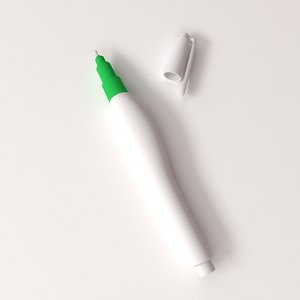 3d model of correction pen