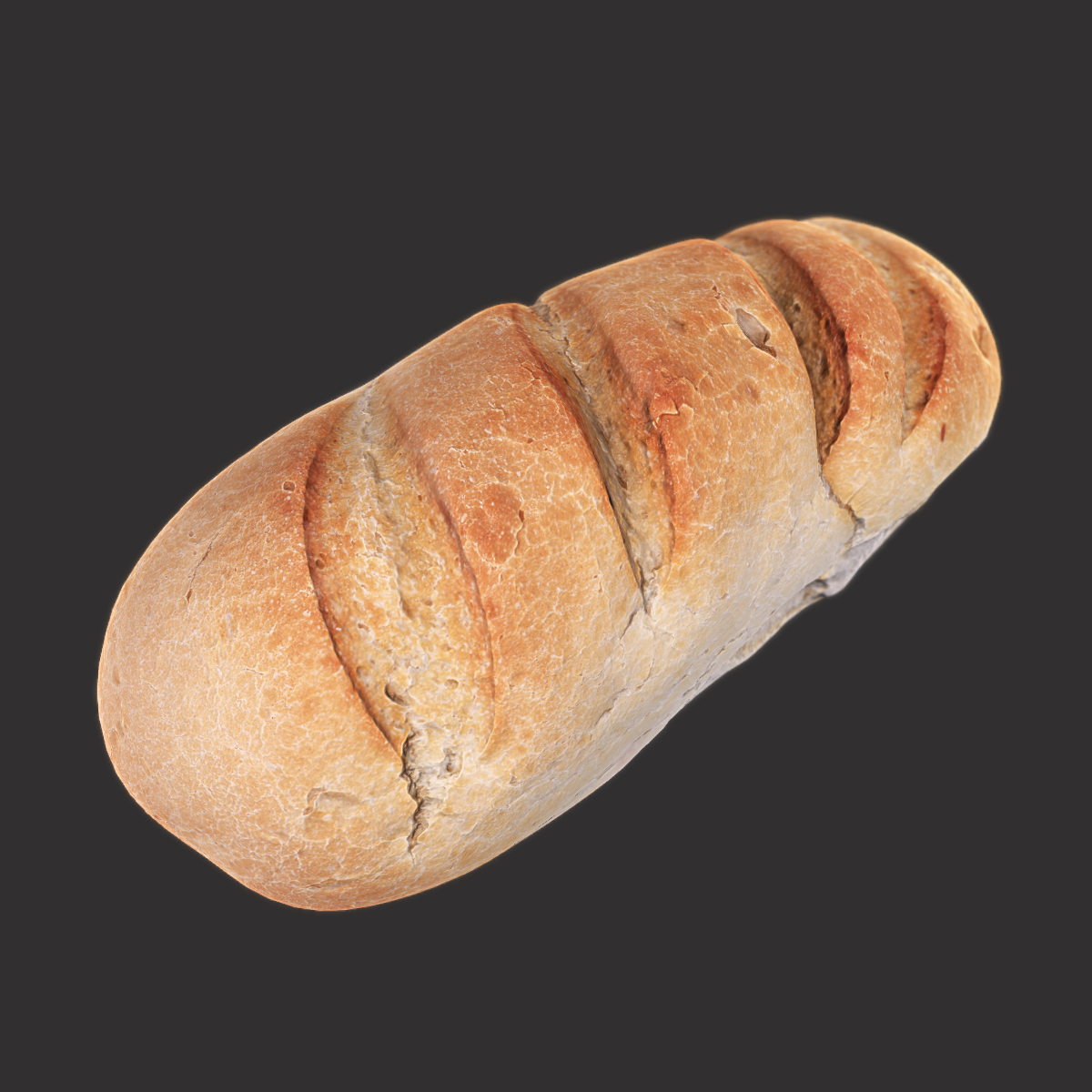 3d simulation bread