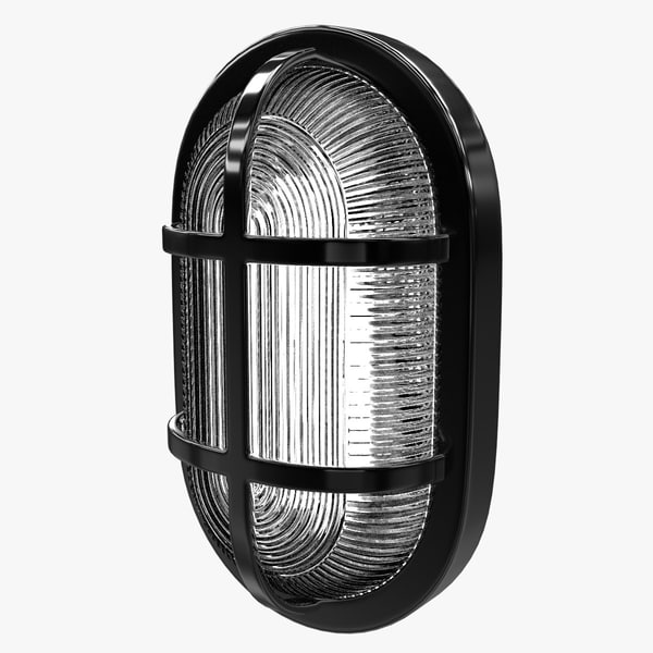 3d bulkhead light model