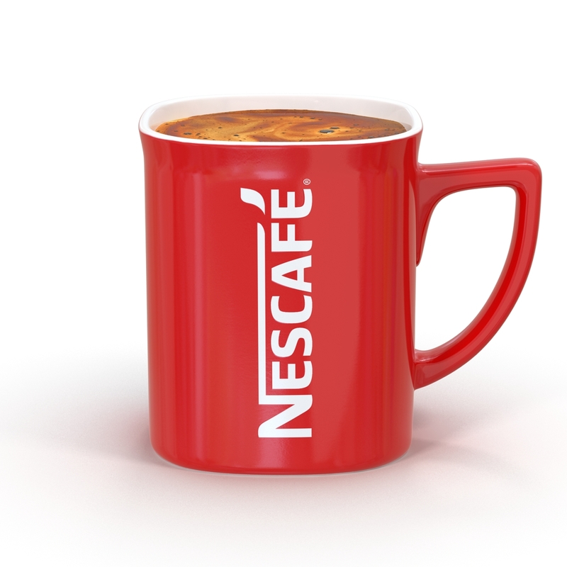 nescafe cup 3d max