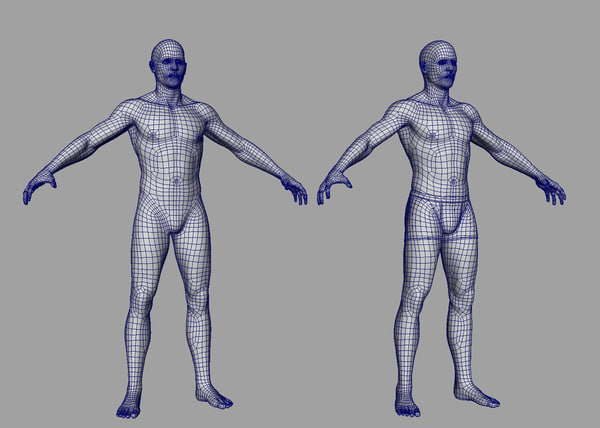 Modelo 3d Cuerpo Humano Masculino Turbosquid 964746