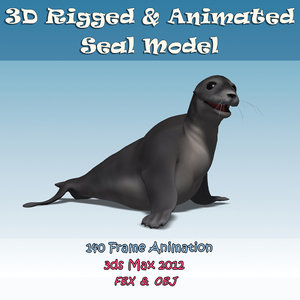 seal animation rigging max