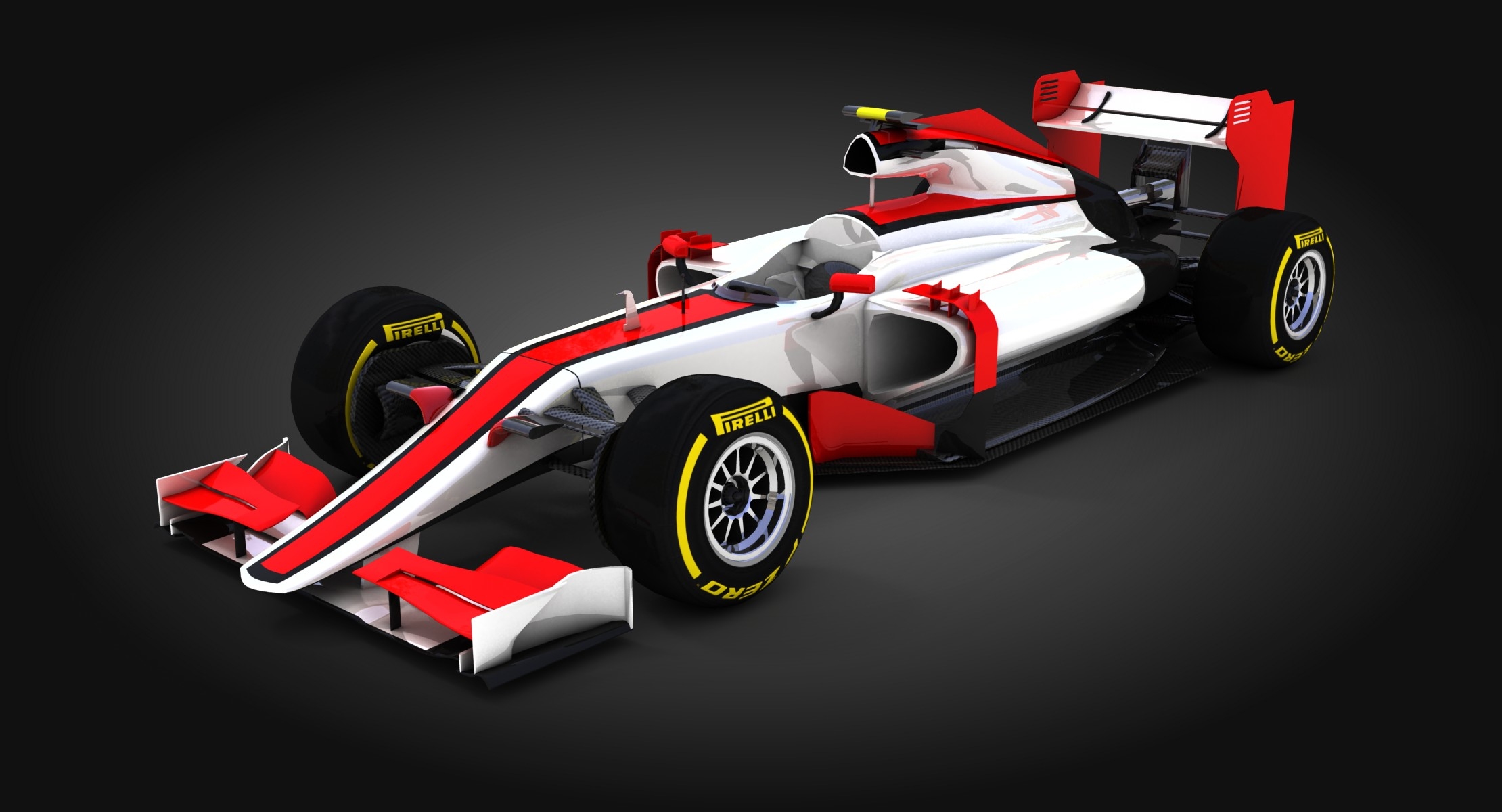 haas f1 model car