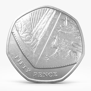 max fifty pence coin