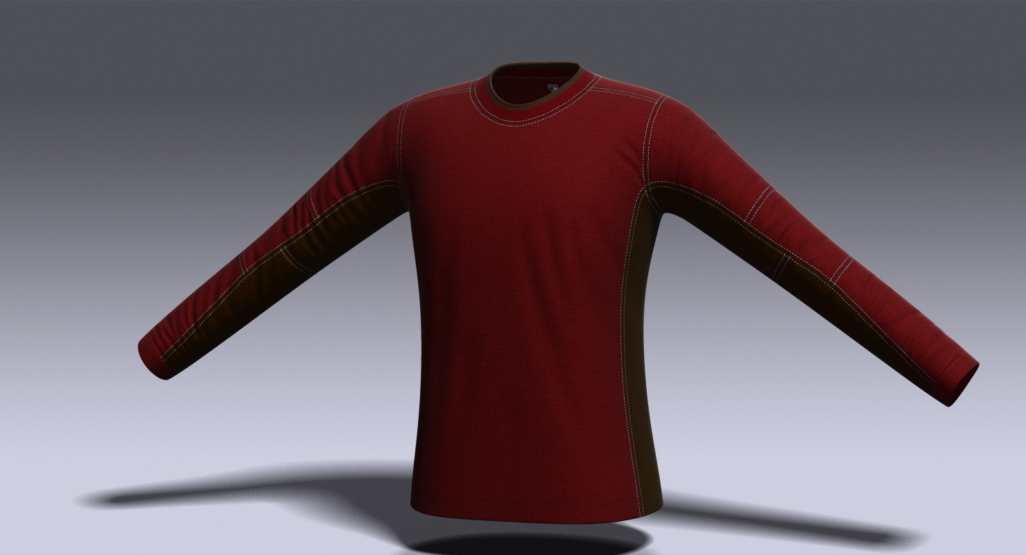 kuhl kontendr ls套头衫3d模型