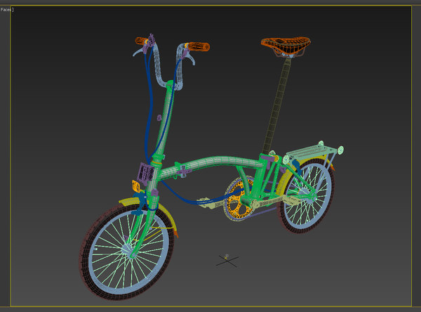 brompton 3d model