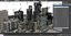 3d detroit city buildings model