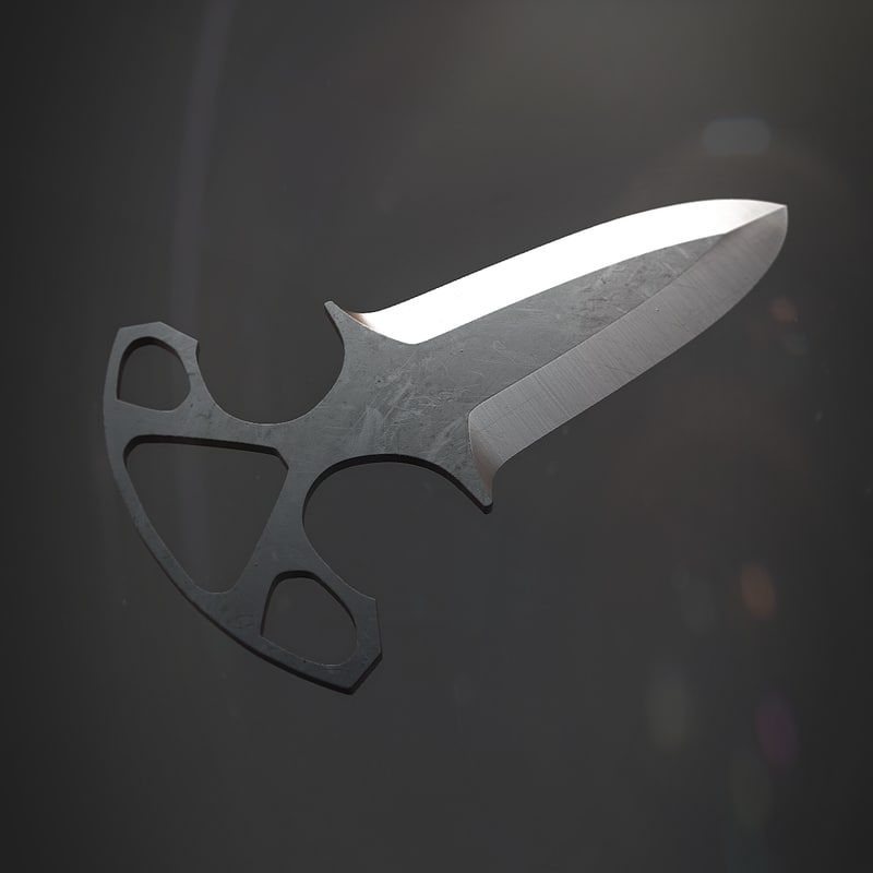 shadow dagger 3d model