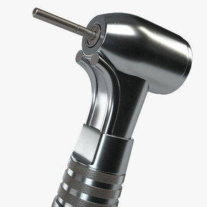dental drill 3d model