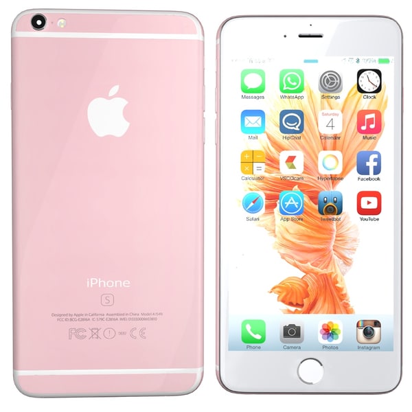 3ds modelled iphone 6s rosegold