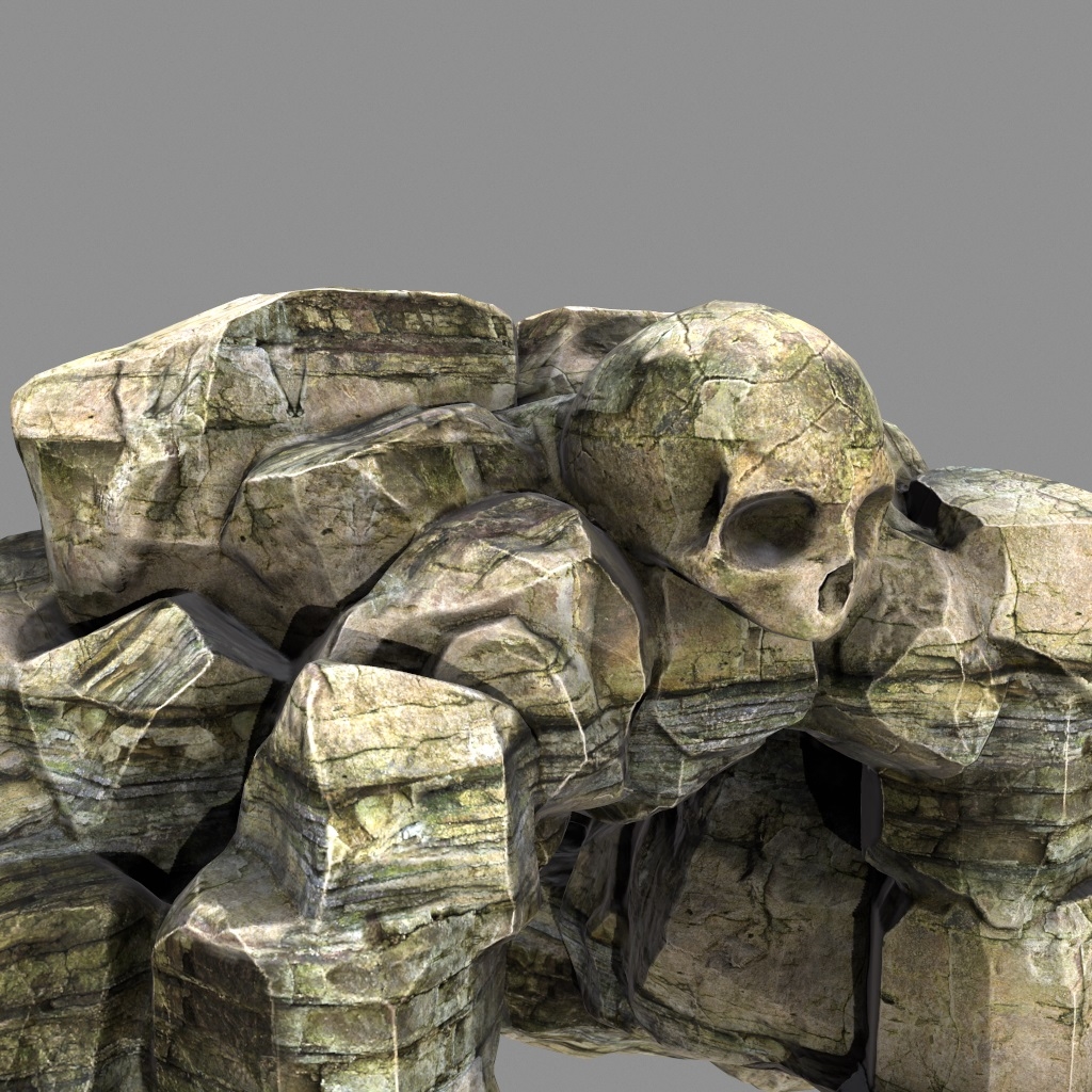 Skull Cave Obj