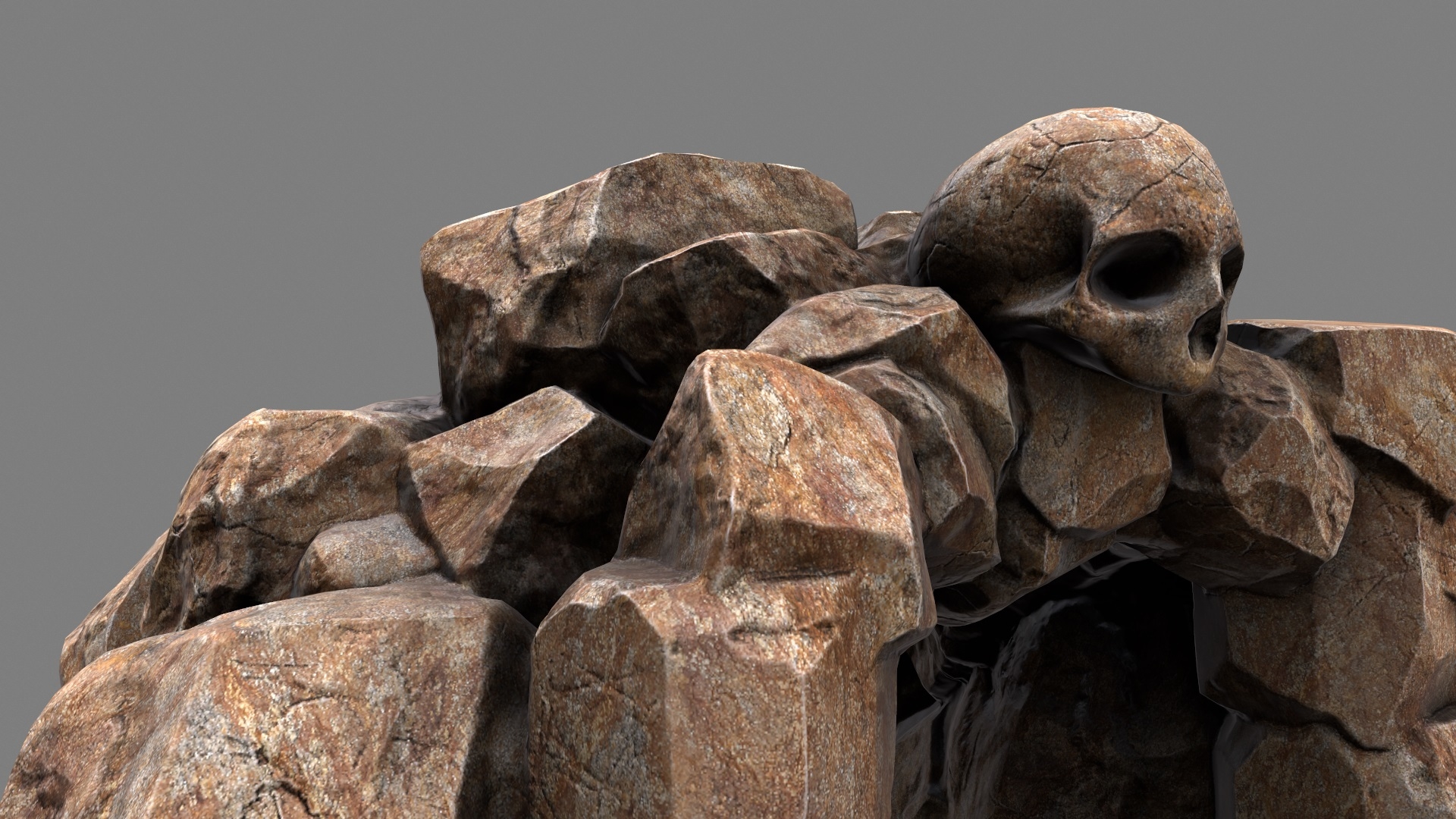 Skull Cave Obj