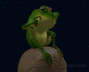 blender frog animations