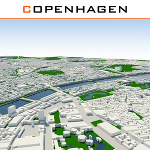 copenhagen cityscape dxf