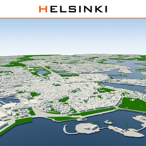 helsinki cityscape dxf
