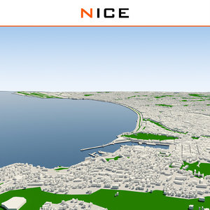 nice cityscape 3d model