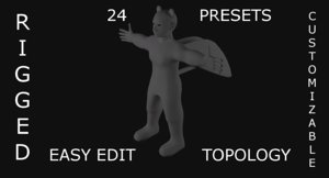 character base pro modeler blend