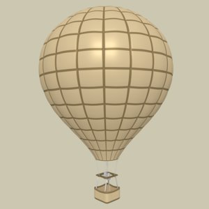 3d hot air model