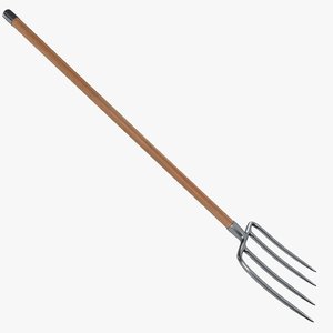 3d model pitchfork pitch fork