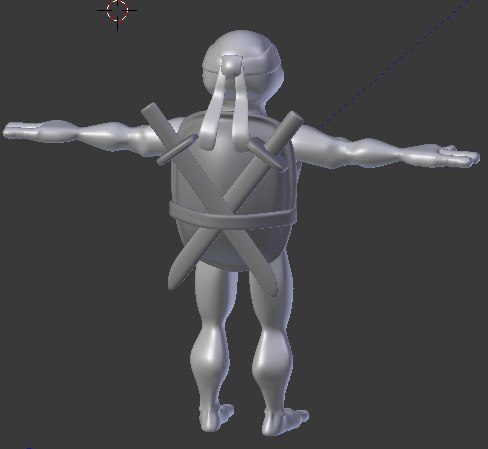 teenage mutant ninja turtles 3d model