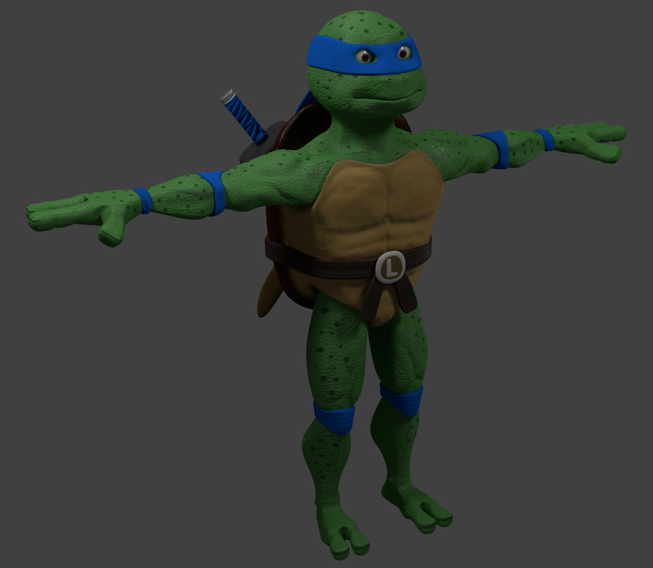 ninja turtles models