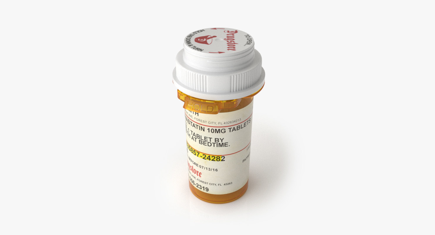 3ds max rexam prescription bottle pills