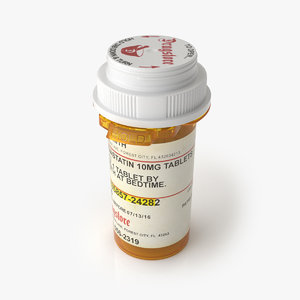 3ds max rexam prescription bottle pills