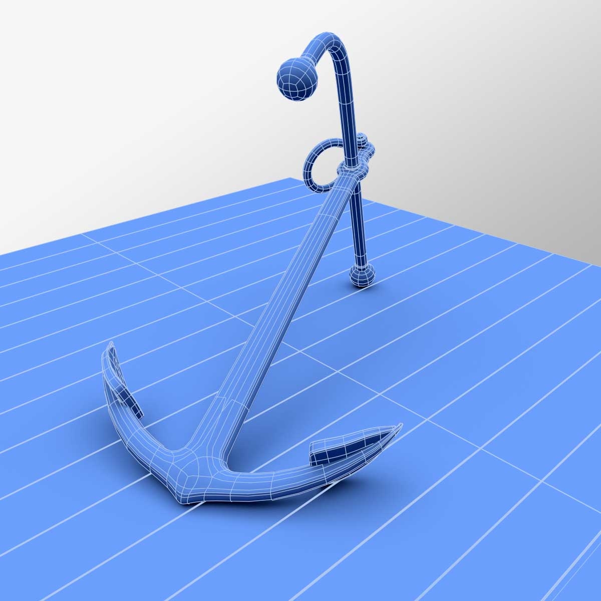 海军锚3D模型 - TurboSquid 621415