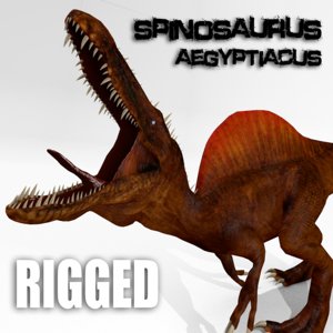 spinosaurus aegyptiacus spino 3d model