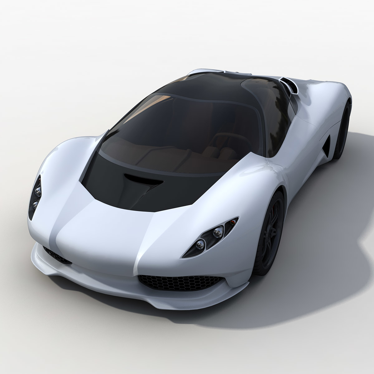 蟒蛇超级跑车3d模型