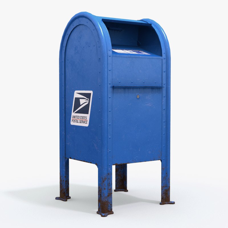 mail box 3d model