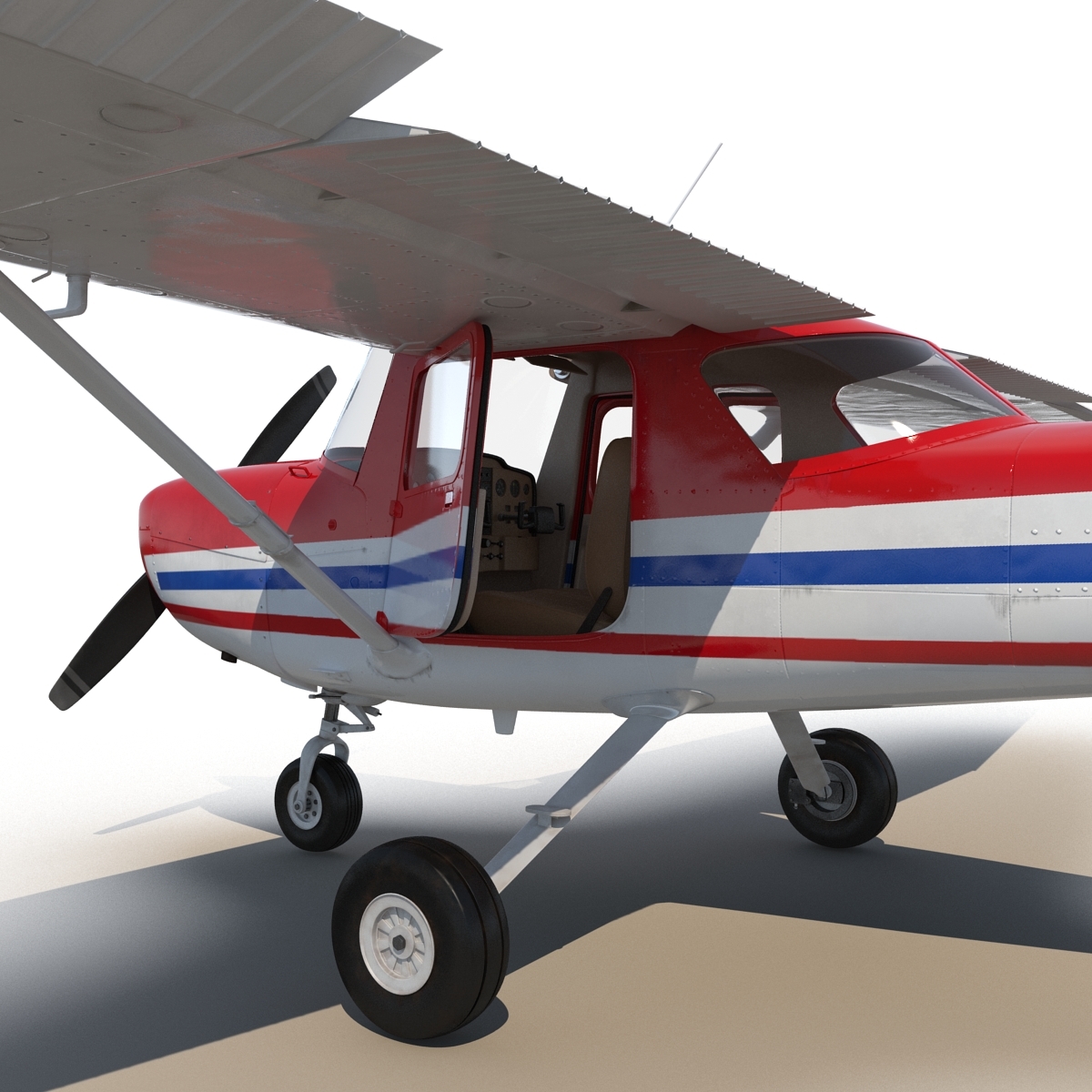 cessna 150 2 3d model