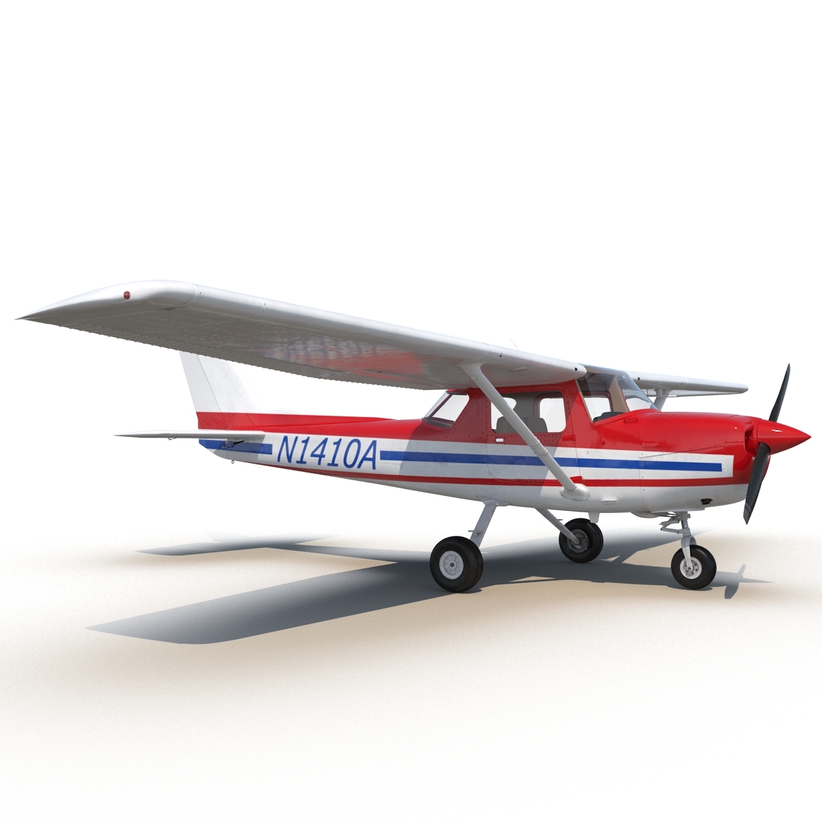 cessna 150 2 3d model