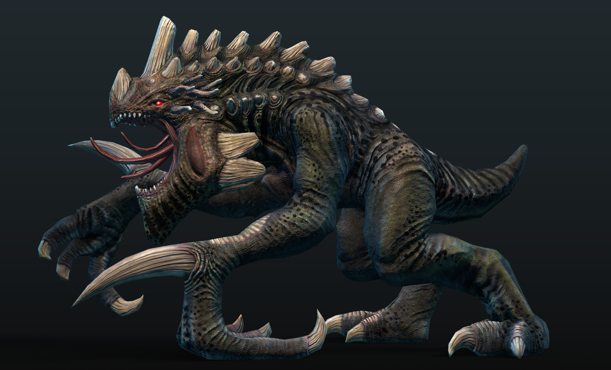 3d kaiju games model