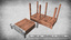 survival wood crafting kit 3d model