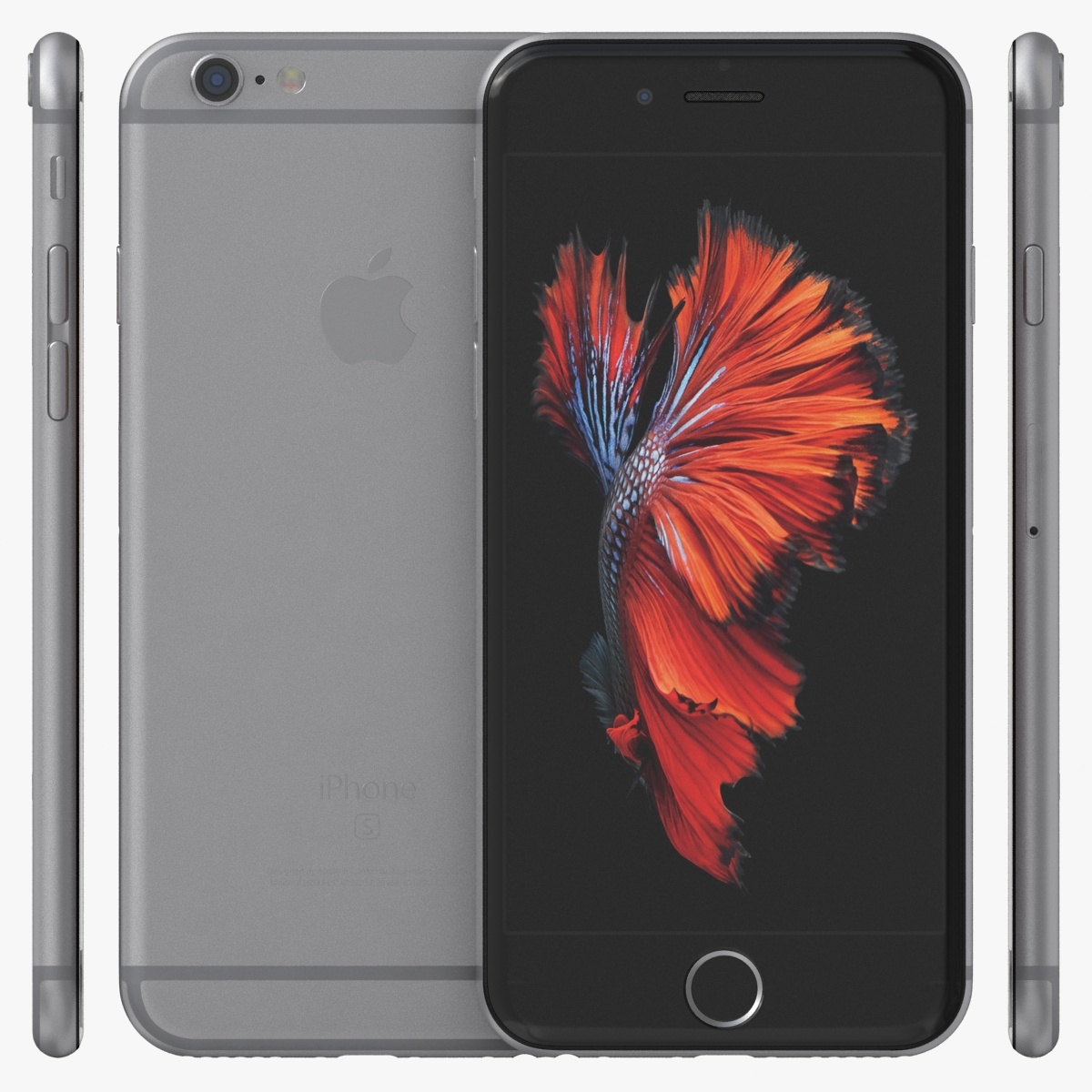 iphone 6s太空灰3d模型