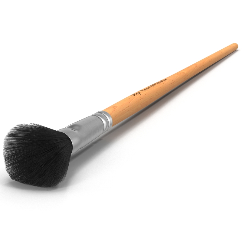 paint brush mop 3d max