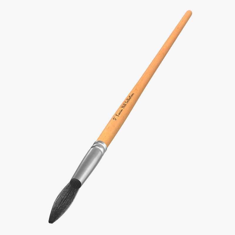 paint brush 3d model