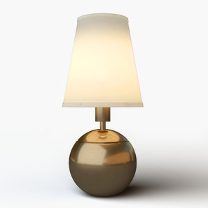 3d model lamp light