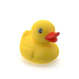 3d model rubber duck